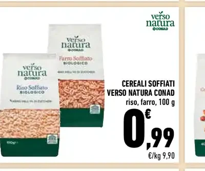 Cereali soffiati Verso Natura Conad