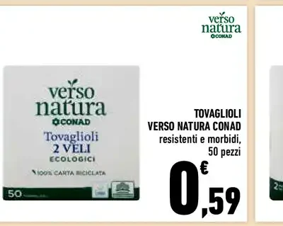 Tovaglioli Verso Natura Conad