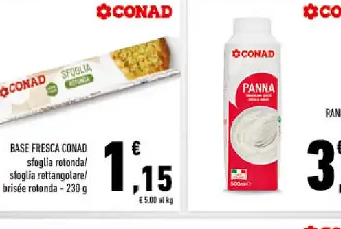 Base fresca Conad