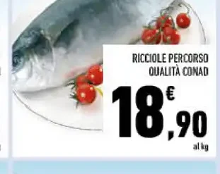 Ricciole percorso qualità Conad