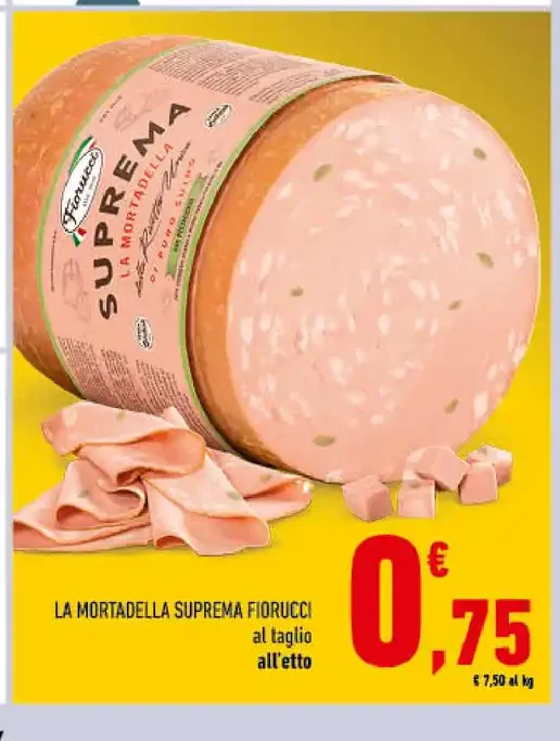 Mortadella Suprema Fiorucci