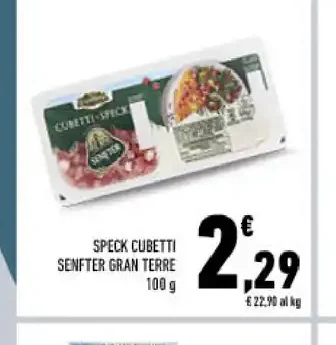 Speck cubetti Senfter Gran Terre