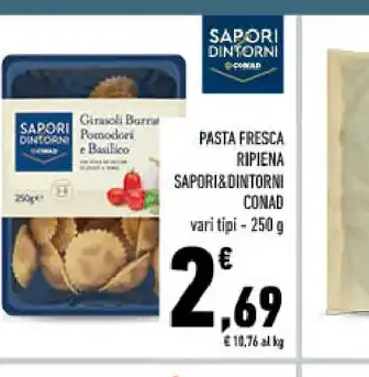 Pasta fresca ripiena Sapori&Dintorni Conad