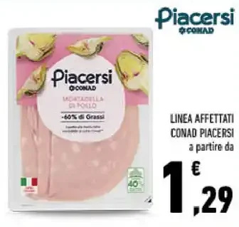 Linea affettati Conad Piacersi