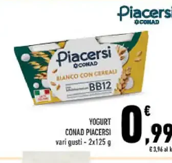 Yogurt Conad Piacersi