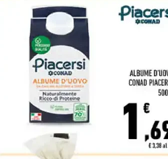 Albume d'uovo Conad Piacersi