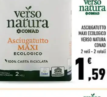 Asciugatutto Maxi ecologico Verso Natura
