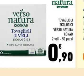 Tovaglioli ecologici Verso Natura