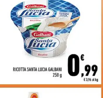 Ricotta Santa Lucia Galbani