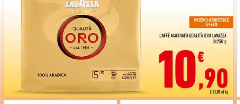 Caffè macinato Qualità Oro Lavazza