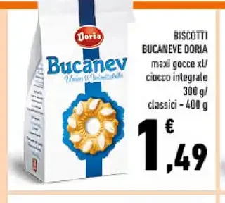 Biscotti Bucanev Doria