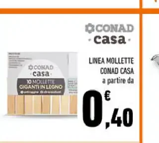 Mollette linea Conad Casa