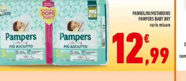 Pannolini Pampers Baby Dry