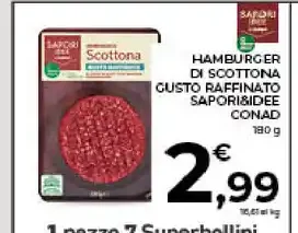 Hamburger di Scottona