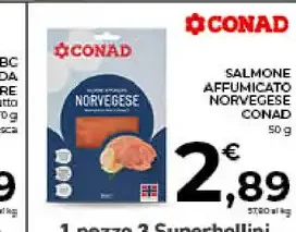 Salmone affumicato norvegese
