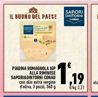 Piadina romagnola