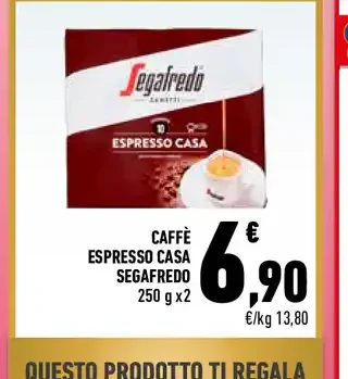 Caffè Espresso Casa Segafredo
