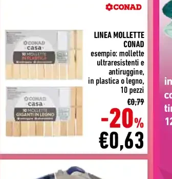 Linea mollette Conad