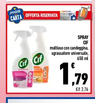 Spray CIF