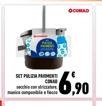 Set pulizia pavimenti Conad