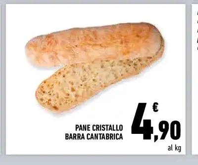 Pane Cristallo barra Cantabrica