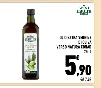 Olio extra vergine di oliva Verso Natura Conad