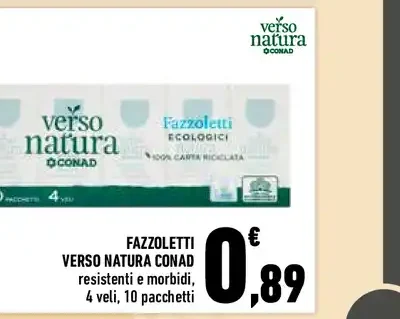 Fazzoletti Verso Natura Conad