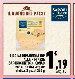 Piadina romagnola