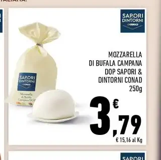 Mozzarella di bufala campana DOP