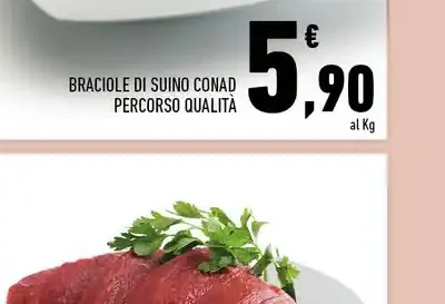 Tagliata di bovino adulto
