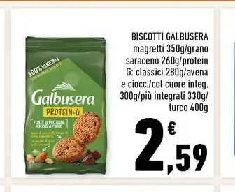 Biscotti Galbusera magretti