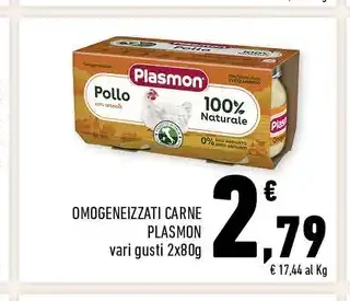 Omogeneizzati carne Plasmon