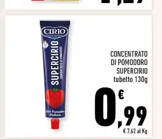 Concentrato di pomodoro Cirio