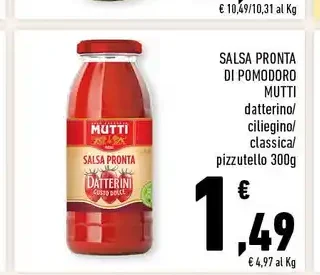 Salsa pronta Mutti