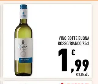 Vino Botte Buona Rosso/Bianco