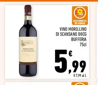 Vino Morellino di Scansano DOCG Bufferia