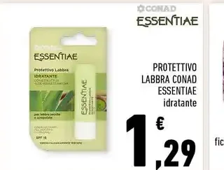 Protettivo labbra Conad Essentiae idratante