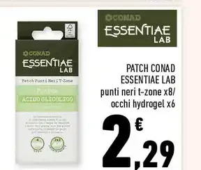Patch Conad Essentiae Lab punti neri t-zone x8