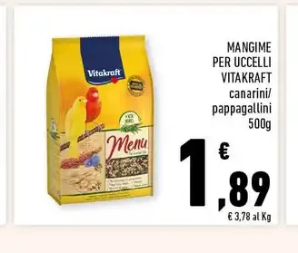 Mangime per uccelli Vitakraft