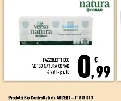 Fazzoletti eco Verso Natura
