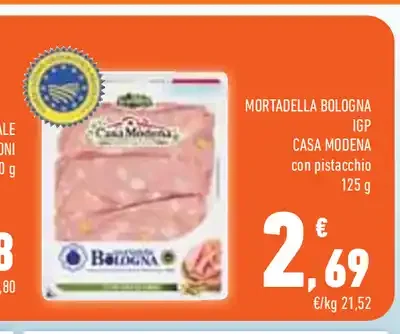 Mortadella Bologna IGP Casa Modena