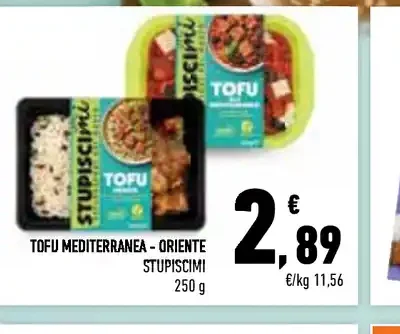 Tofu mediterranea Oriente Stupiscimi