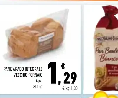 Pane arabo integrale Vecchio Fornaio