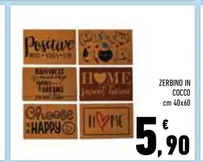 Zerbino in cocco