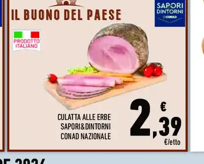 Culatta alle erbe Sapori&Dintorni