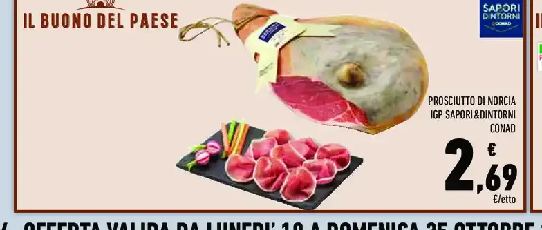 Prosciutto di Norcia IGP Sapori&Dintorni