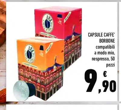 Capsule caffè Borbone compatibili Nespresso