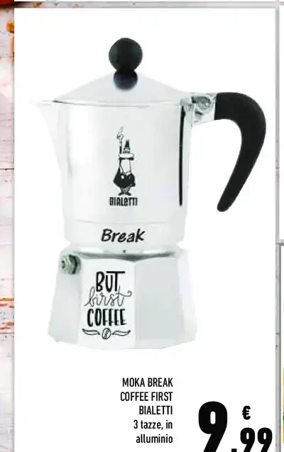 Moka Break Coffee First Bialetti