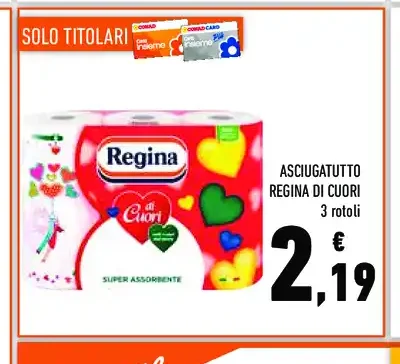 Asciugatutto Regina Di Cuori