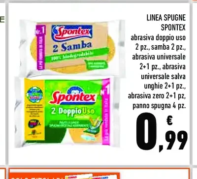 Linea spugne Spontex